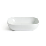 Habitat square white pasta bowls 4 piece (British brand)