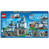 LEGO Police Station bin lorry helicopter toy 668 pieces - British product