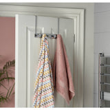 Argos Argos Home Over Door Pack of 5 Round Hooks - Chrome- Buy online at McGrocer