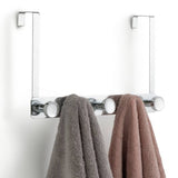 Argos Home over door hooks chrome 5 pack, UK version