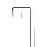 Argos Home over door hooks chrome 5 pack, UK version