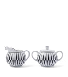 Prada Stripes creamer jug and sugar pot set, imported from the UK