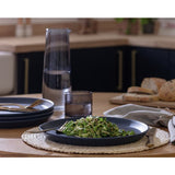 Habitat blue stoneware dinner plates set of 4, UK version