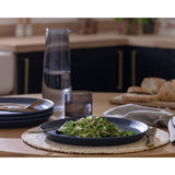 Habitat blue stoneware dinner plates set of 4, UK version