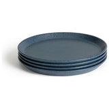 Habitat blue stoneware dinner plates set of 4, UK version