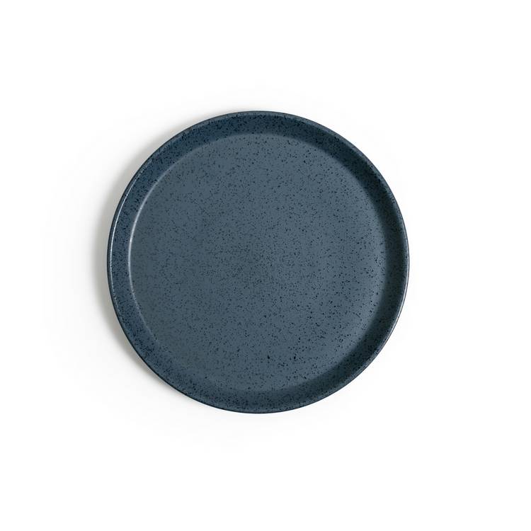 Habitat blue stoneware dinner plates set of 4, UK version