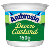 ASDA Ambrosia Devon Custard Ready Made Dessert Pot 150g- Buy online at McGrocer