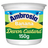 ASDA Ambrosia Banana Custard Pot British Dessert 150g- Buy online at McGrocer