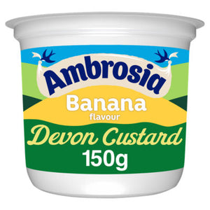 Ambrosia banankrem i potet med britisk dessert 150 g
