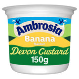 Ambrosia banana flavour custard pot 150g - British product