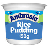 ASDA Ambrosia Rice Pudding Dessert Snack Pot 150g- Buy online at McGrocer