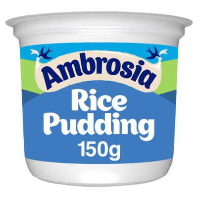 Ambrosia rice pudding dessert snack pot 150g - British product