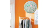 Argos Habitat Kids Teal Paper Easy Fit Lampshade - 45cm- Buy online at McGrocer