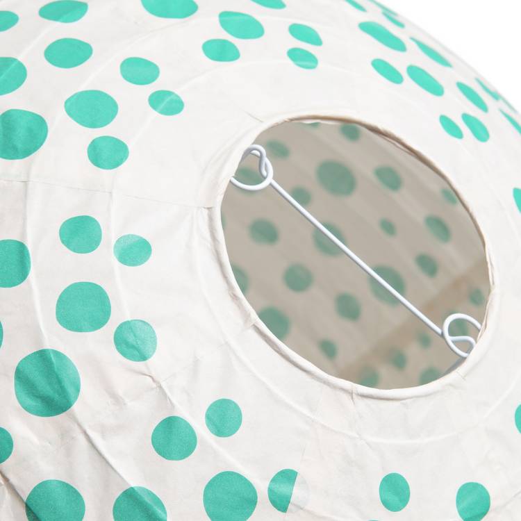 Habitat kids teal paper lampshade 45cm - British product