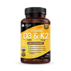 New Leaf Products Vitamin D3 K2 tablets 365 tablets - British product