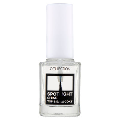 Collection Spotlight Shine Nail Polish Top and Base Coat - British product
