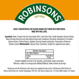 Robinsons Mini Orange On-The-Go squash 66ml (British brand)