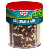 Dr. Oetker chocolatey sprinkles mix 93g recycling jar - British product