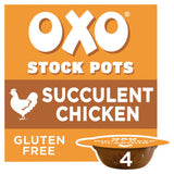 Oxo chicken stock pots 4 x 20g, imported from the UK