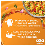 Oxo chicken stock pots 4 x 20g, imported from the UK