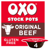 ASDA OXO Original Beef Stock Pots 4 x 20g Concentrated Beef Stock- Buy online at McGrocer