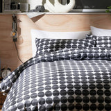 Argos Habitat Industrial Spot Black & White Bedding Set - Single- Buy online at McGrocer