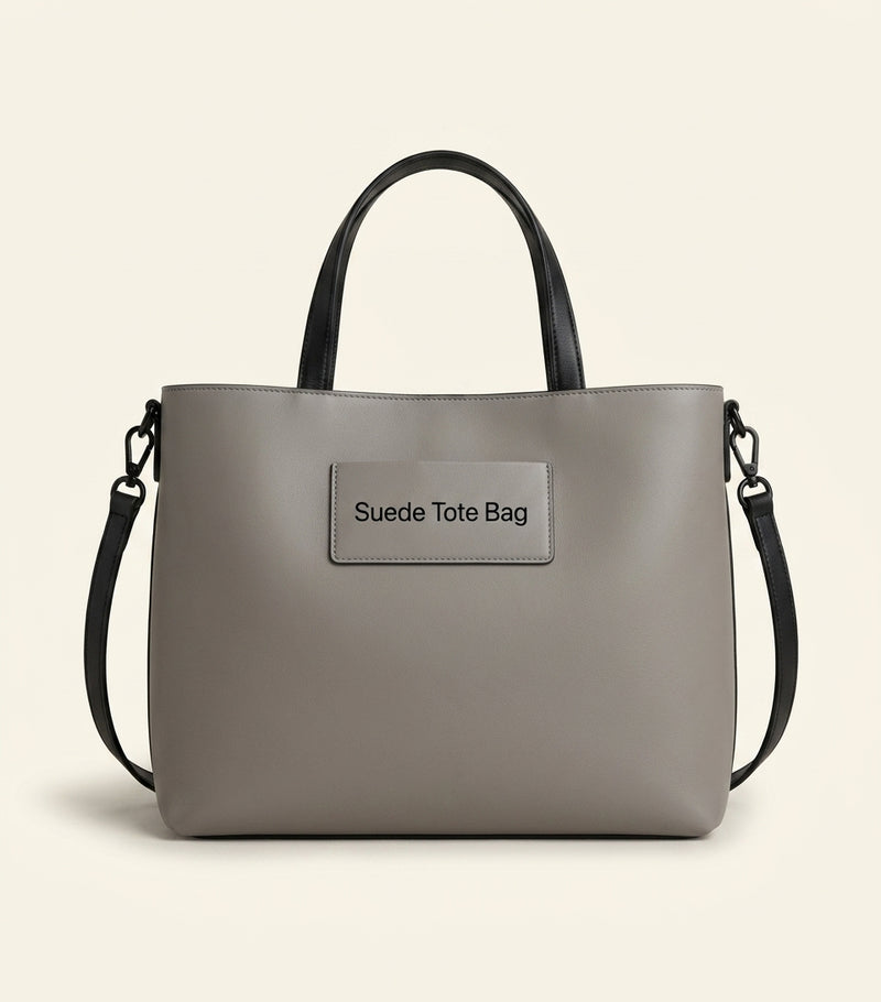 McQueen mini suede Wishbone top-handle bag (British brand)