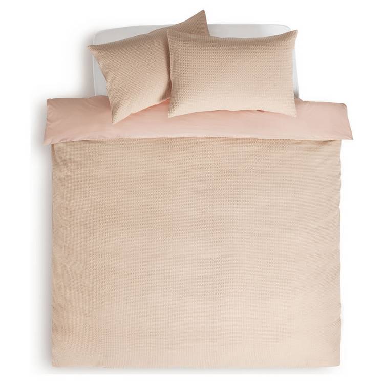 Habitat cotton waffle bedding set single, imported from the UK