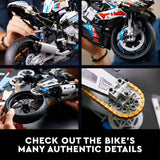LEGO model kit BMW M 1000 RR 1:5 scale, imported from the UK