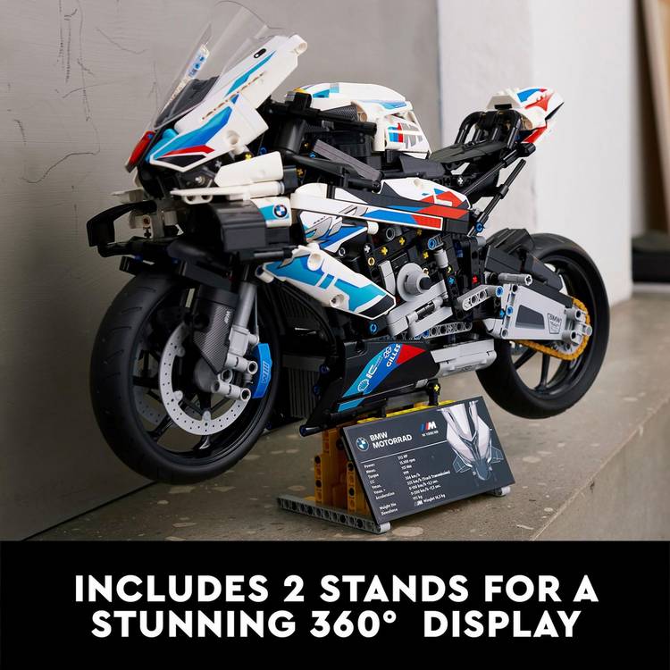 LEGO model kit BMW M 1000 RR 1:5 scale, imported from the UK