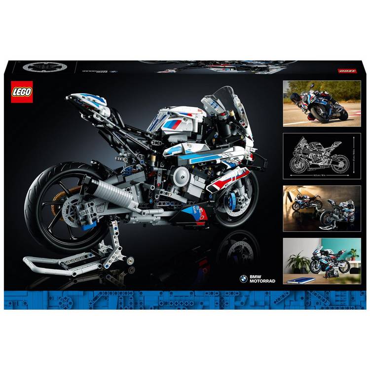 LEGO model kit BMW M 1000 RR 1:5 scale, imported from the UK