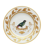 Ginori 1735 Volière La Brève dessert plate 22cm, imported from the UK