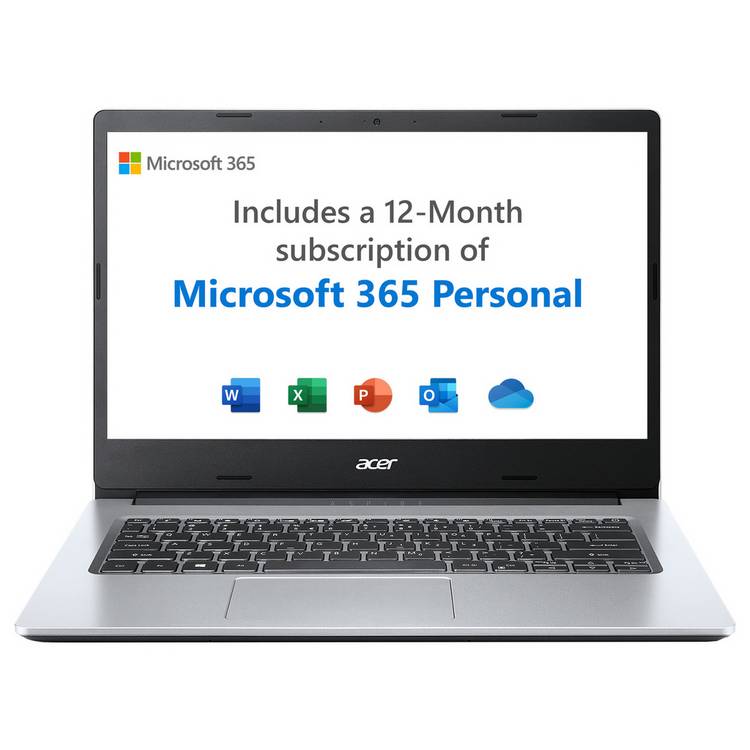 Acer Aspire 1 14in cloudbook (British brand)