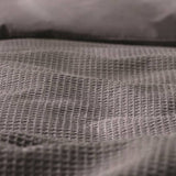 Habitat cotton waffle charcoal bedding set single - British product