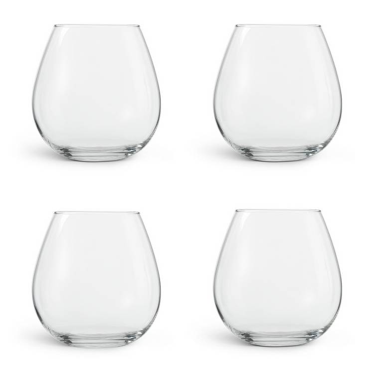 Habitat Portofino stemless wine glasses set of 4 - British product