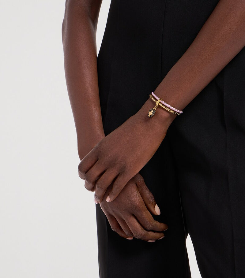 Bvlgari Serpenti Forever small leather bracelet - British product