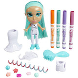Crayola Colour and Style mermaid doll with markers, imported from the UK