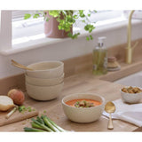 Argos Habitat Evora Natural Cereal Bowl Set - 4 Piece, 16cm Diameter- Buy online at McGrocer