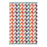 Habitat multicolour geo tufted bath sheet 150x100cm, imported from the UK
