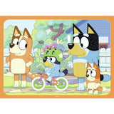 Bluey jigsaw puzzle 4-pack 42 pieces - British product