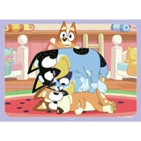 Bluey jigsaw puzzle 4-pack 42 pieces - British product