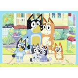 Bluey jigsaw puzzle 4-pack 42 pieces - British product
