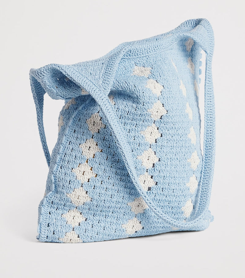 Sandro Paris crochet tote bag, UK version