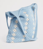 Sandro Paris crochet tote bag, UK version