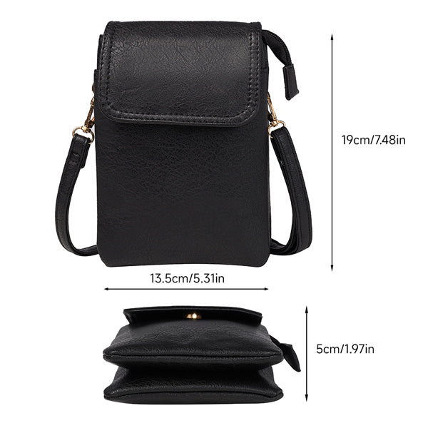 Livingandhome crossbody phone bag with adjustable strap, imported from the UK