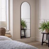 Habitat black full length arch wall mirror 150x50cm - British product