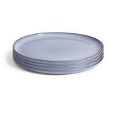 Habitat Evora blue stoneware side plates set of 4 UK version