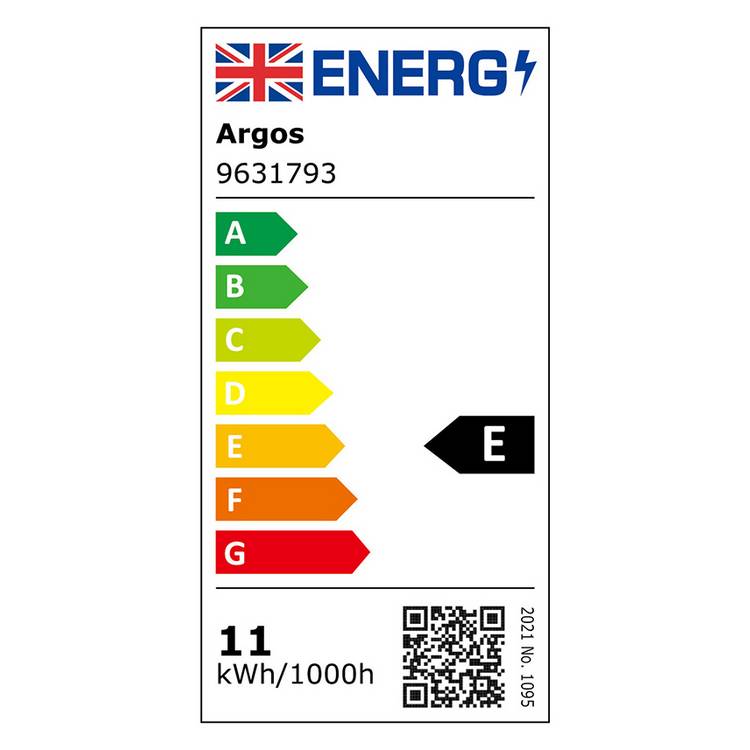 Argos Home 11W LED R7s bulb warm white, imported from the UK
