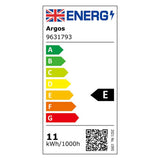 Argos Home 11W LED R7s bulb warm white, imported from the UK