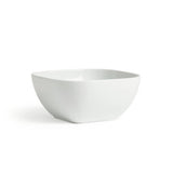 Habitat Riko square cereal bowls white set of 4, imported from the UK